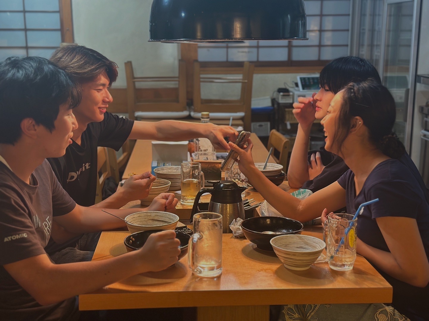 仕事終わったらみんなで賄い！無料です！